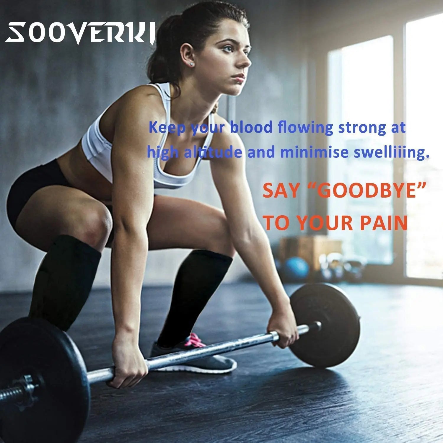 3/67 Pair Compression Stocking Women Men Knee High Pregnant Edema Diabetes Varicose Veins Running Travel Sport Compression Socks - Image 3