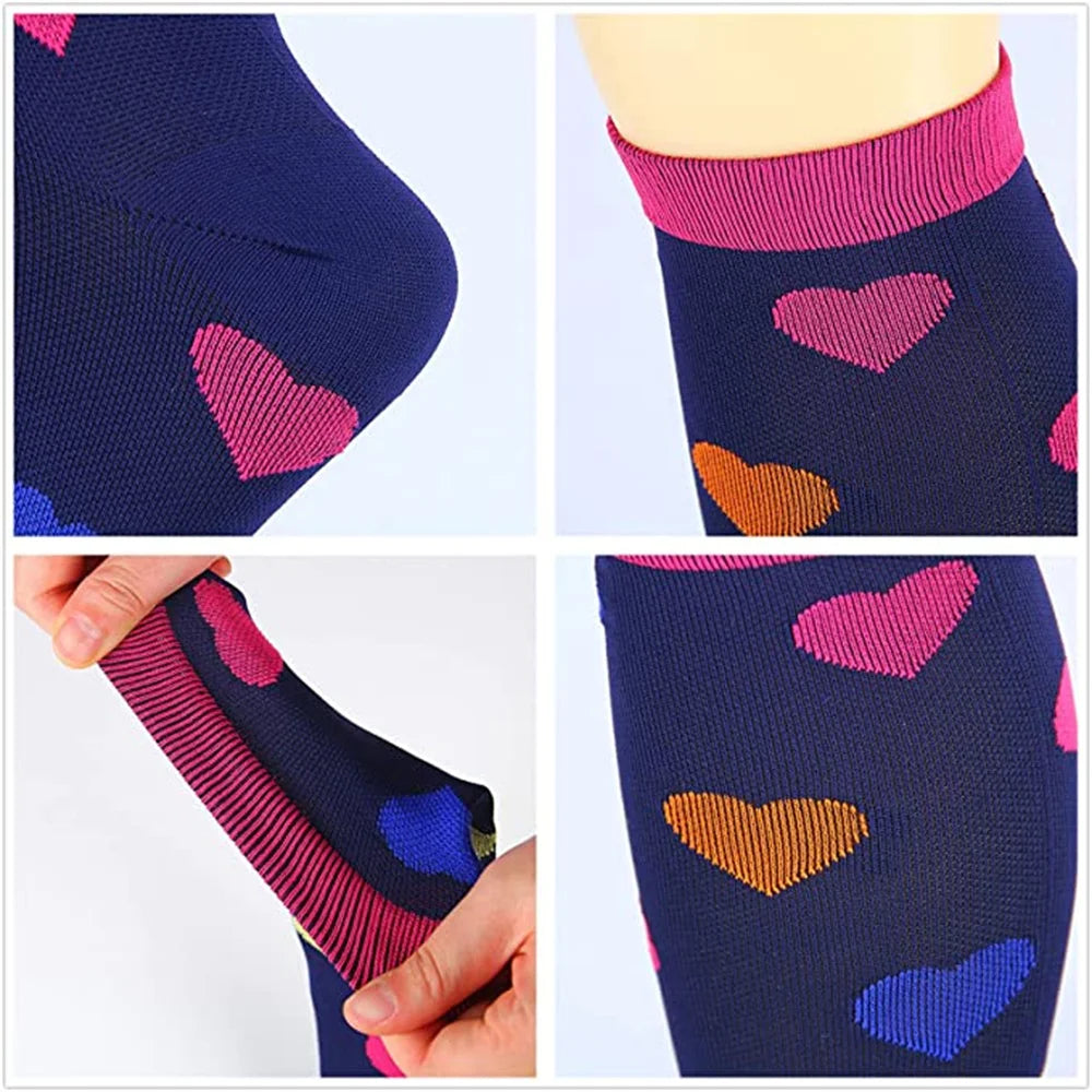 Compression Socks Women Men Knee High 30MmHg Sports Socks Edema Diabetes Varicose Veins Running Stocking Wholesale Dropshipping - Image 5