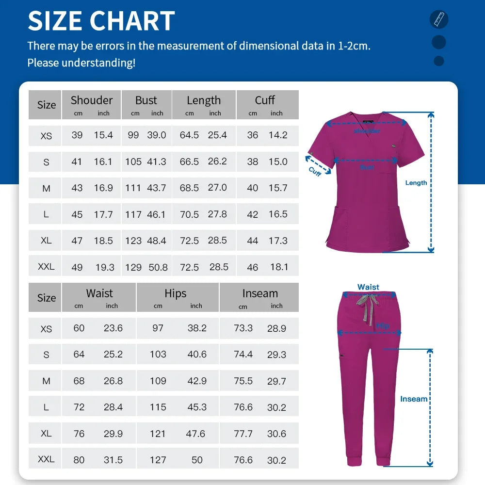 Unisex Medical Uniforms Clinical Uniform Men Nursing Clothes Doctor Costume Nurse Scrub Sets Dentist Workwear Include Tops pants - Image 6