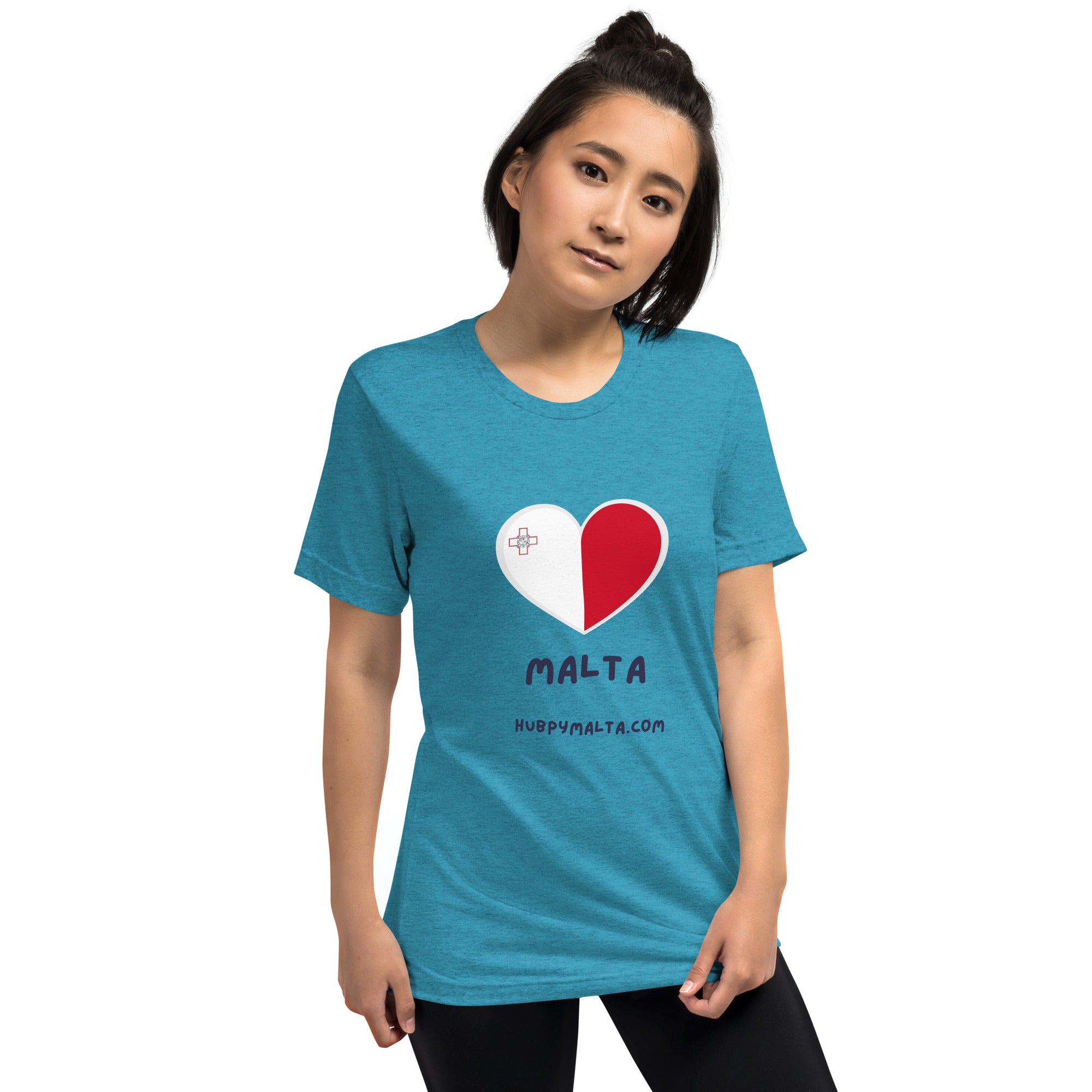 Unisex t-shirt - Malta I Love Malta (Multi-Colour Multi-Size) - Image 20