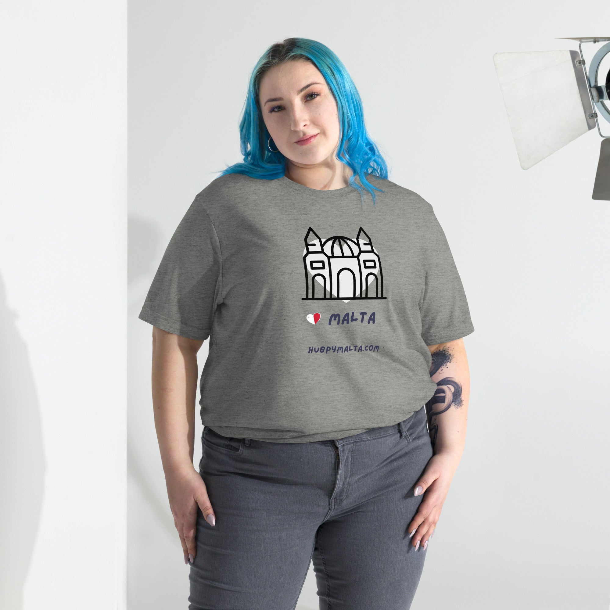 Unisex t-shirt - Malta Church (Multi-Colour Multi-Size) - Image 13