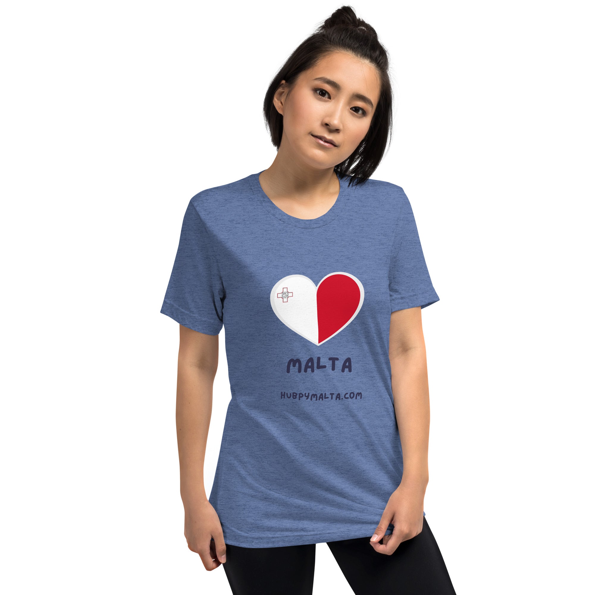 Unisex t-shirt - Malta I Love Malta (Multi-Colour Multi-Size) - Image 15