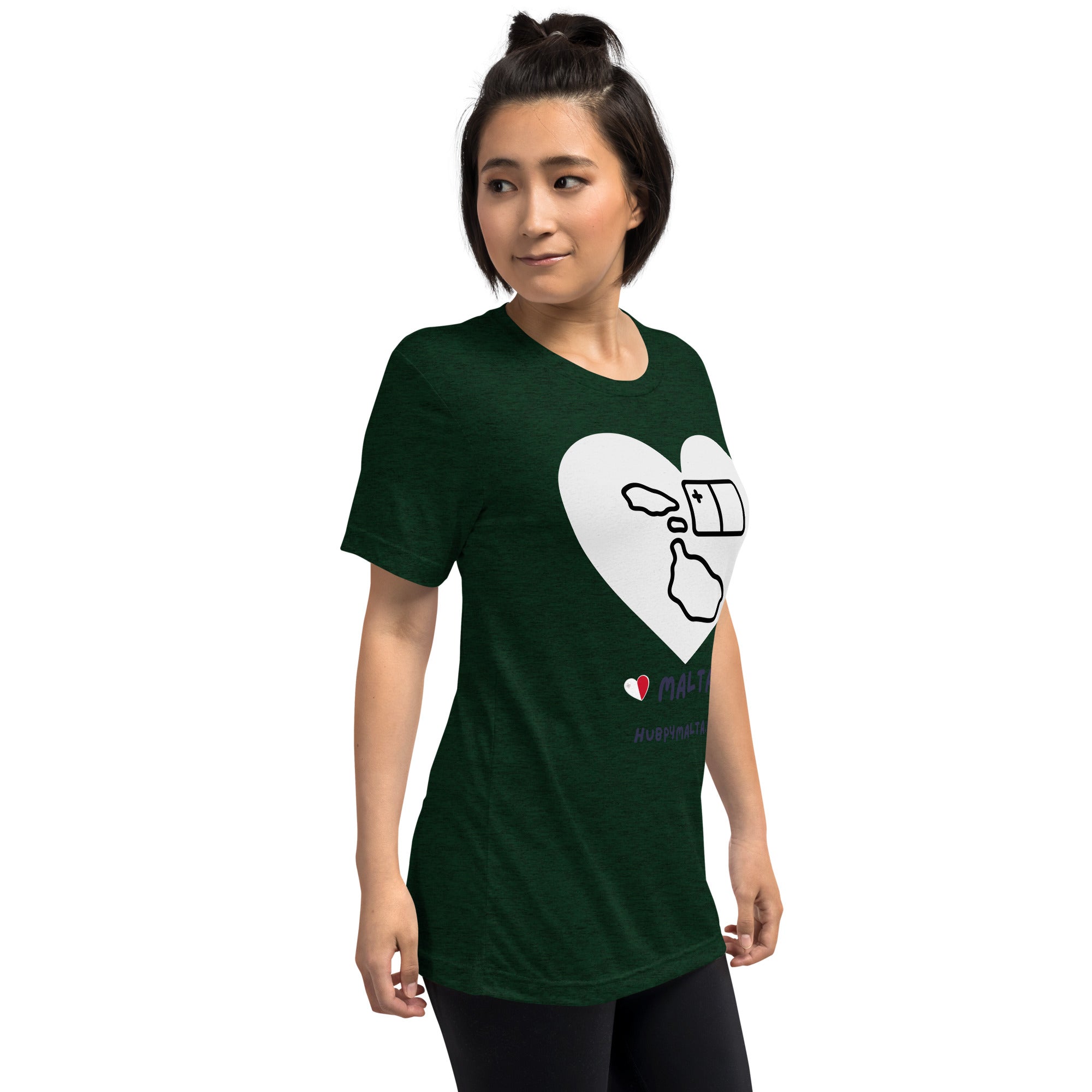 Unisex t-shirt - Malta Map Heart (Multi-Colour Multi-Size) - Image 28