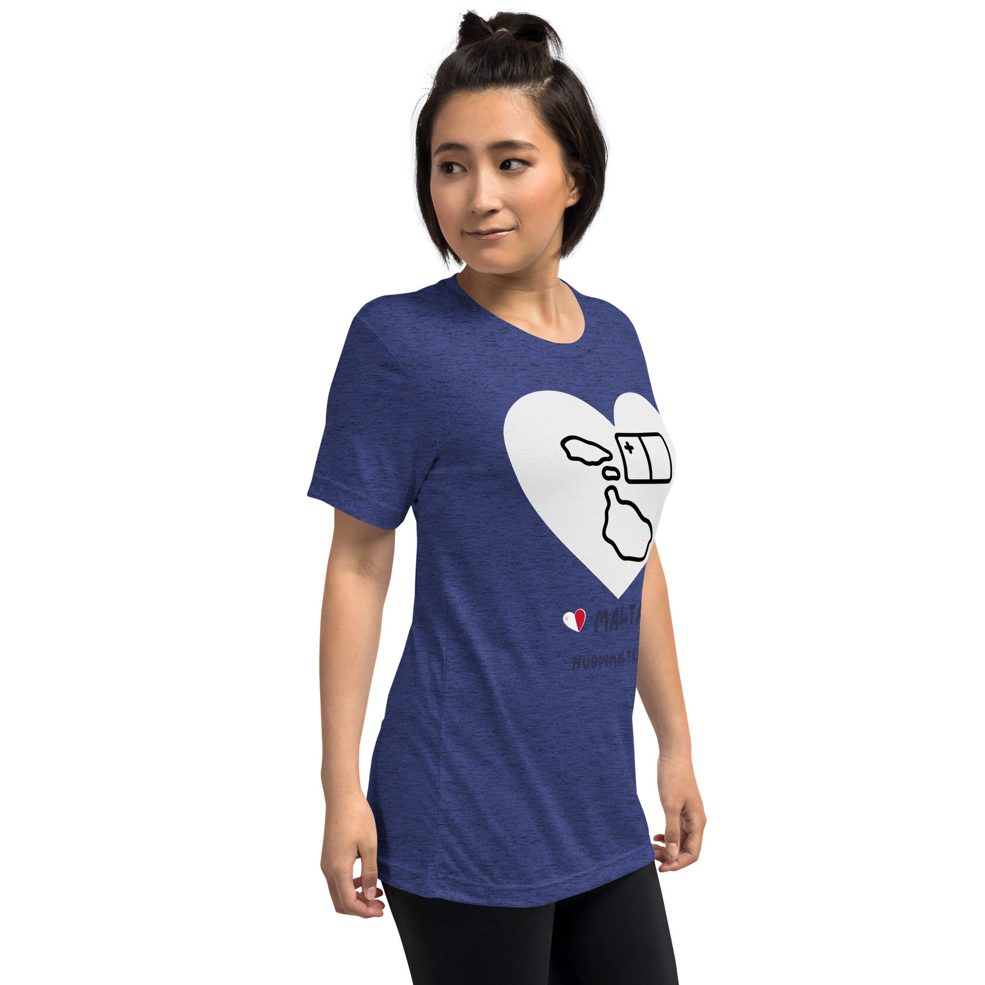 Unisex t-shirt - Malta Map Heart (Multi-Colour Multi-Size) - Image 38