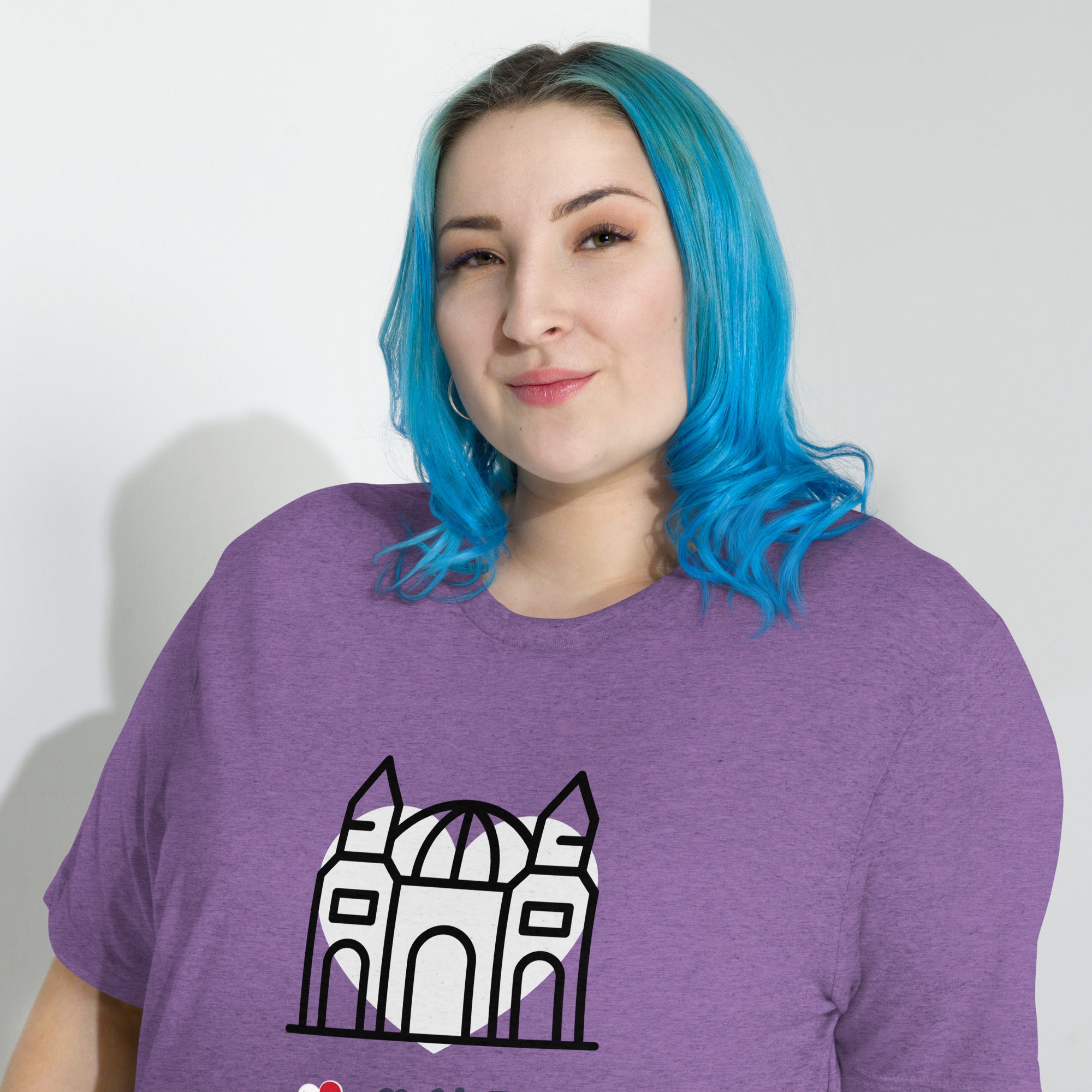 Unisex t-shirt - Malta Church (Multi-Colour Multi-Size) - Image 3