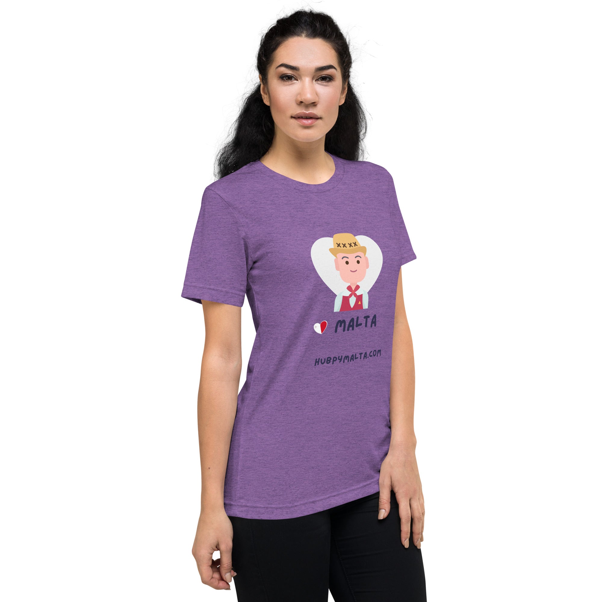 Unisex t-shirt - Malta Man with Hat (12 Colours 8 Sizes) - Image 25