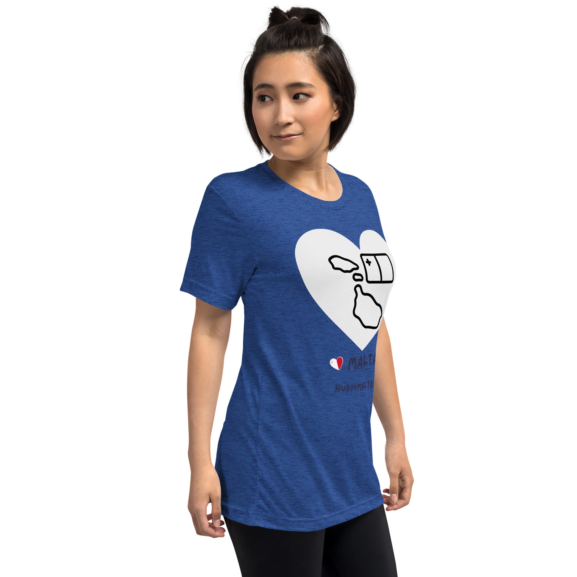 Unisex t-shirt - Malta Map Heart (Multi-Colour Multi-Size) - Image 33