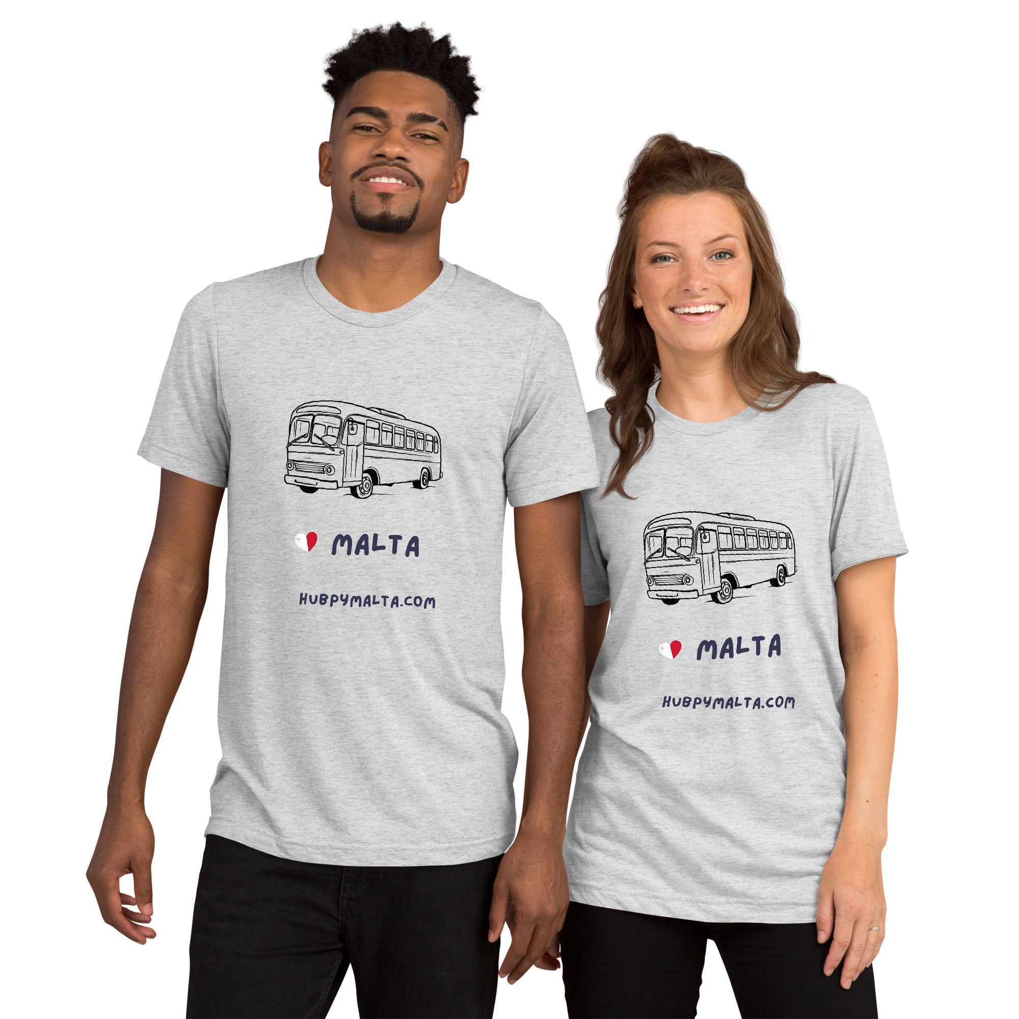 Unisex t-shirt - Malta Bus (Multi-Colour Multi-Size) - Image 40
