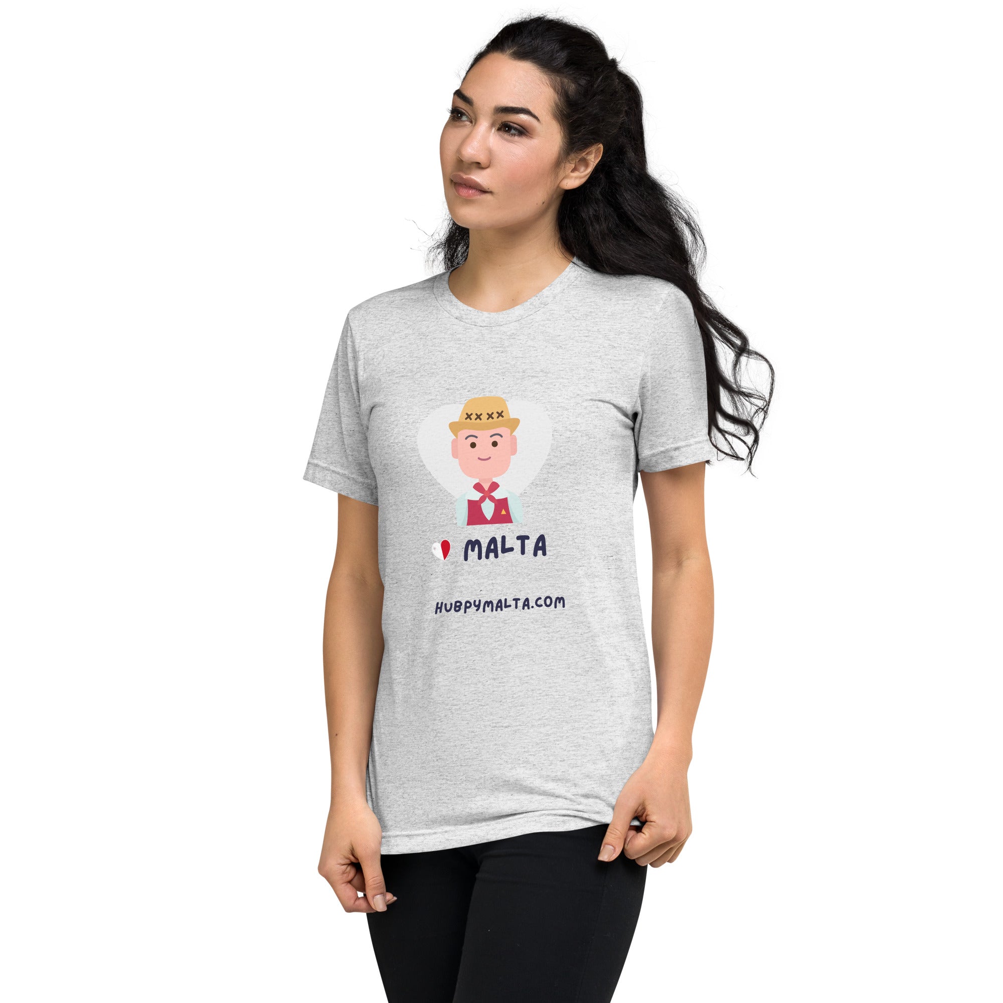 Unisex t-shirt - Malta Man with Hat (12 Colours 8 Sizes) - Image 58